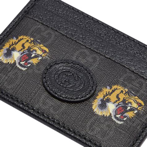 gucci tiger cardholder receipt|gucci card holder sale clearance.